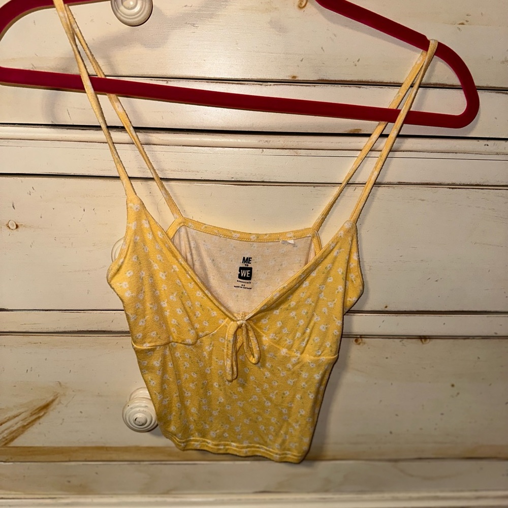 Floral crop top